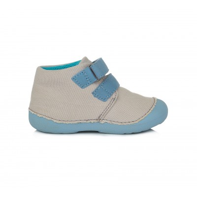 D.D. step chlapčenská detská plátená obuv  C015-547 Light grey